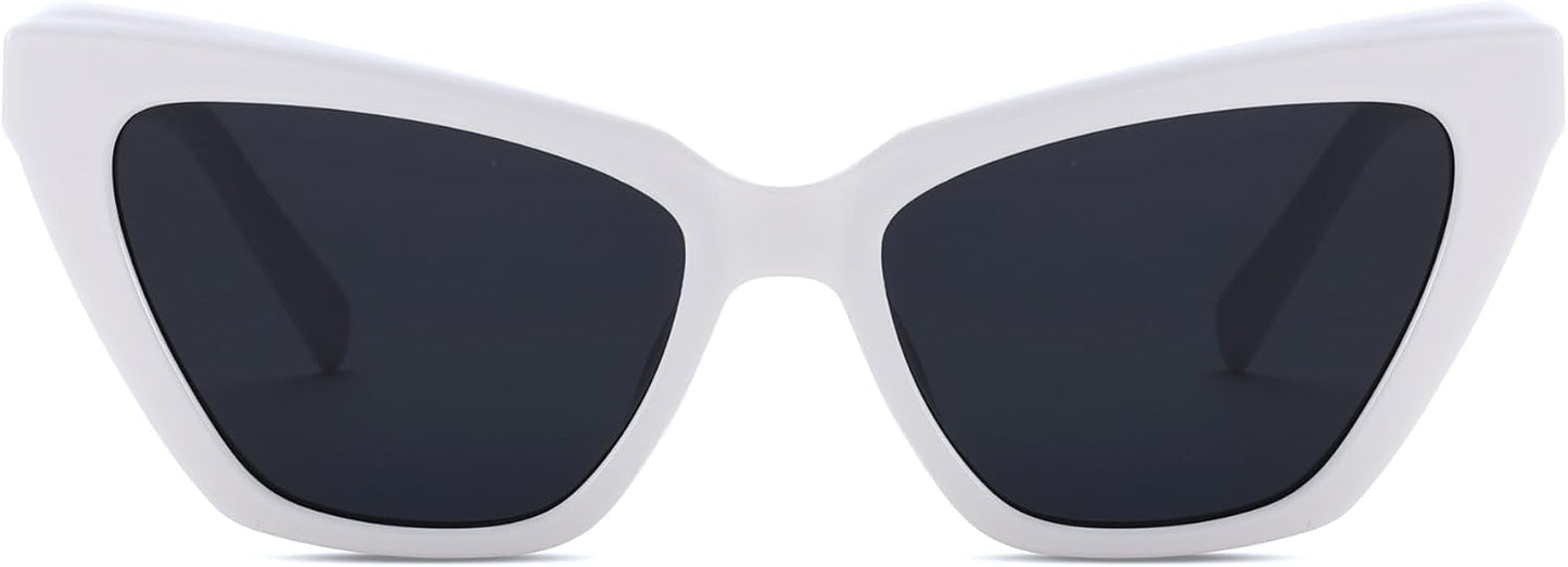 商品图片 17 | B0CYZG81R8 | FEISEDY Retro Cat Eye Sunglasses for Women UV400 Protection Small Vintage Chic Shades B0132