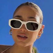 ÉÌƷͼƬ 79 | B0B5V7T75J | FEISEDY Retro Trendy Rectangle Sunglasses Women Men Narrow Shades B2322