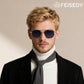 商品图片 16 | B0FQ4Y7FV6 | FEISEDY Polarized Aviator Sunglasses for Women Men Square TAC Lens B0329
