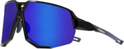 Black Frame Blue Mirrored Lens / Large | B0DN1L21F8 | FEISEDY Polarized Cycling Glasses Sports Sunglasses for Women Men Youth, Running Hiking Baseball Glasses B0215
