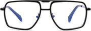 ÉÌƷͼƬ 7 | B0HJH5CP7F | FEISEDY Metal Blue Light Aviator Glasses for Women Men B0491