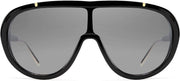 ÉÌƷͼƬ 54 | B085PPHWTZ | FEISEDY Retro Oversized Sunglasses Women Men One Piece Frame B2580