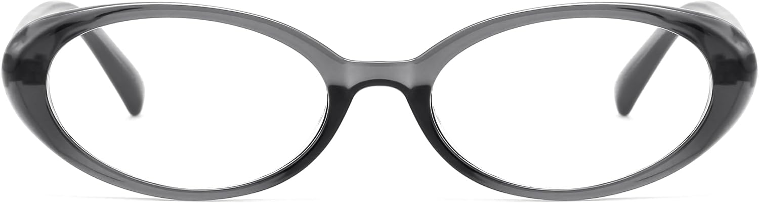 商品图片 7 | B0F6MW26L2 | FEISEDY Oval Blue Light Glasses for Woman Vintage Small Face Lightweight Eyeglasses Retro Nerd Y2K Frame B0290