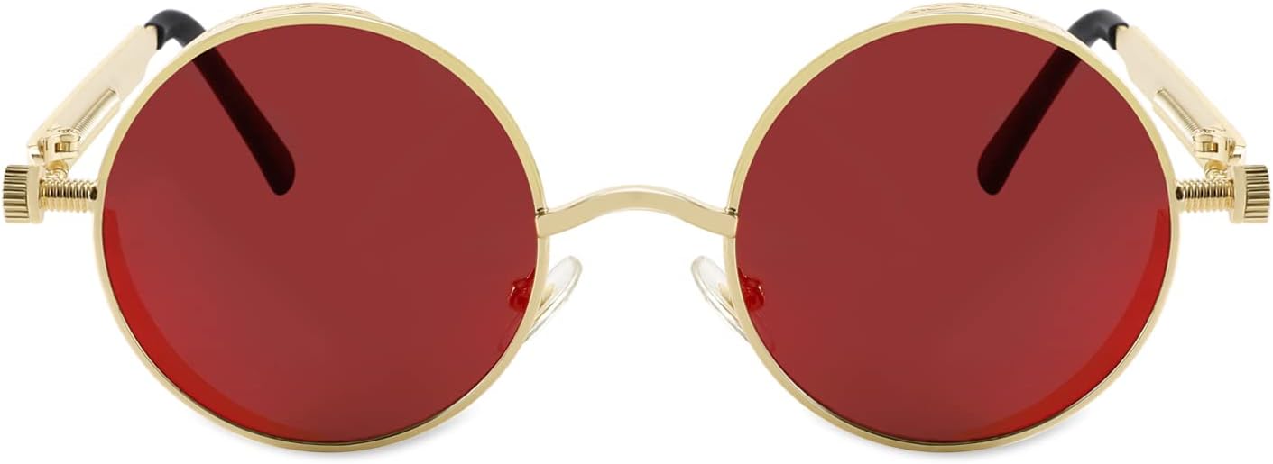 商品图片 91 | B06XY36GDW | FEISEDY Retro Gothic Steampunk Sunglasses For Men Women