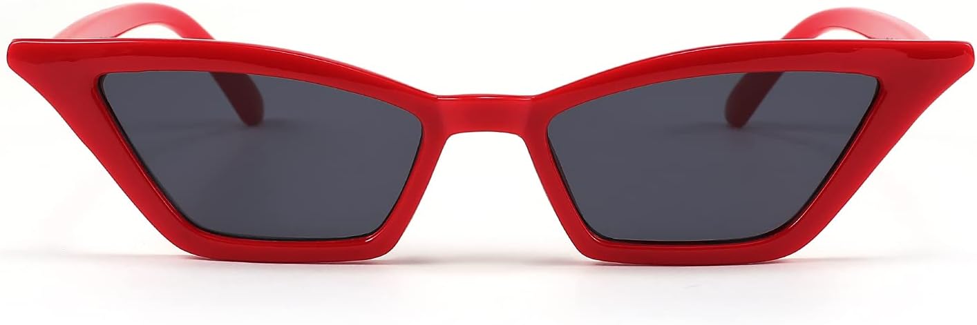 商品图片 90 | B079KYQYT3 | FEISEDY Small Cat Eye Sunglasses Vintage Square Shade Women Eyewear B2291
