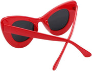 ÉÌƷͼƬ 3 | B01K4IHMQM | FEISEDY Retro Cat Eye Women Sunglasses Cateye Acetate Frame Polycarbonate Lenses B2239