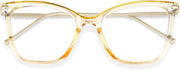ÉÌƷͼƬ 41 | B07KK3P4KT | FEISEDY Oversized Cat Eye Glasses Frame with Clear Lenses Eyewear for Women B2460