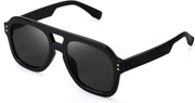 ÉÌƷͼƬ 7 | B09KV1MSHN | FEISEDY Aviator Sunglasses For Women Men Square Chunky Trendy Eyewear B2846