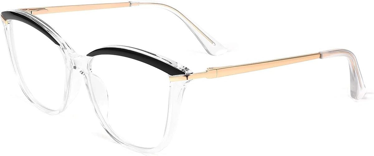 ÉÌƷͼƬ 17 | B096LSK611 | FEISEDY Blue Light Blocking Glasses Computer Glasses Women Men Cateye TR90 Frame B2772