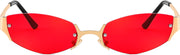 ÉÌƷͼƬ 10 | B0CHYTCP8J | FEISEDY Retro Oval Sunglasses Women Men Y2K Fashion Designer Cosplay Glasses Party Accessories B2376