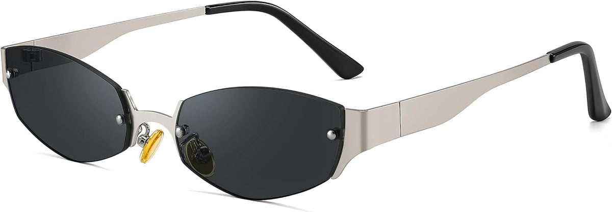 ÉÌƷͼƬ 5 | B0CHYTCP8J | FEISEDY Retro Oval Sunglasses Women Men Y2K Fashion Designer Cosplay Glasses Party Accessories B2376