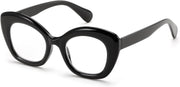 Black / 1.5 x | B0D93W7D66 | FEISEDY Reading Glasses for Women Fashion Cat Eye Blue Light Blocking Glasses Anti- Glare Digital Eyestrain Readers B0139