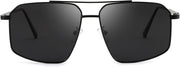 ÉÌƷͼƬ 4 | B0GQY2S7JF | FEISEDY Vintage Polarized Aviator Sunglasses Men Women Classic American Gradient Lens UV400 Protection B0273