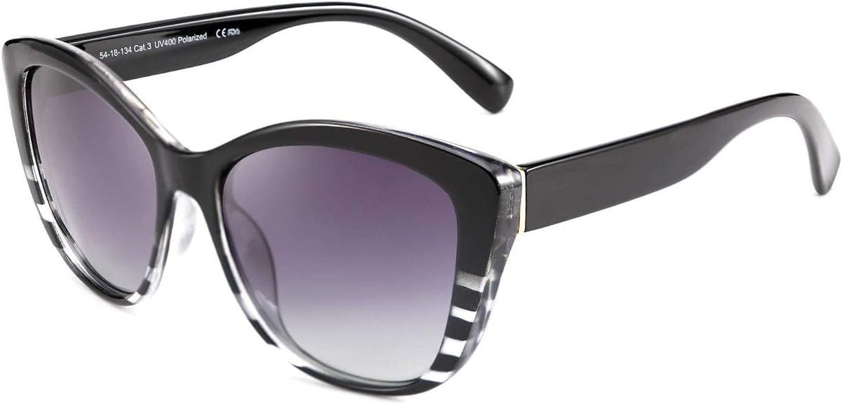 ÉÌƷͼƬ 93 | B07M9V125F | FEISEDY Polarized Vintage Sunglasses American Womens Square Jackie O Cat Eye Sunglasses B2451