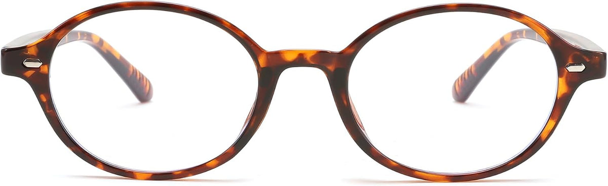 Tortoise / 47 Millimeters | B0DJ4WXNYQ | FEISEDY Vintage Oval Blue Light Glasses for Women Men Stylish Lightweight 90s Eyeglasses Fake Nerd Y2k Eyewear Frame B0242