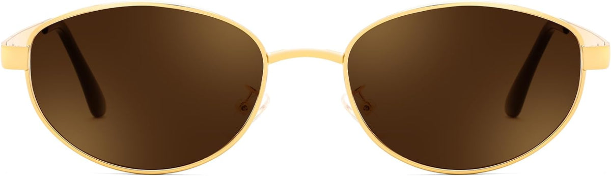 ÉÌƷͼƬ 42 | B0GVDQNHD2 | FEISEDY Oval Metal Sunglasses for Women and Men, Classic UV400 Protection Shades Retro Trendy Driving Fishing Eyewear B0430