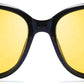 商品图片 41 | B081YY5RM3 | FEISEDY Classic Womens Night Glasses Driving Anti Glare Wrap Around Yellow Sunglasses B2548