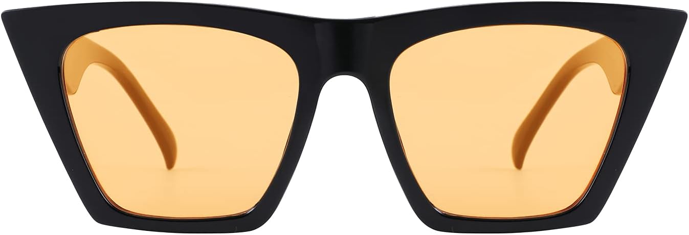 商品图片 17 | B0C5378735 | FEISEDY Vintage Square Cat Eye Sunglasses Women Trendy Cateye Sunglasses B2473