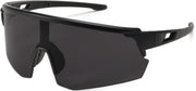 Black Frame & Grey Lens / 70 Millimeters | B0CSDCQTKW | FEISEDY Cycling Sunglasses for Men Women, Sports Glasses for Youth Running Baseball Shades UV400 Protection B0108