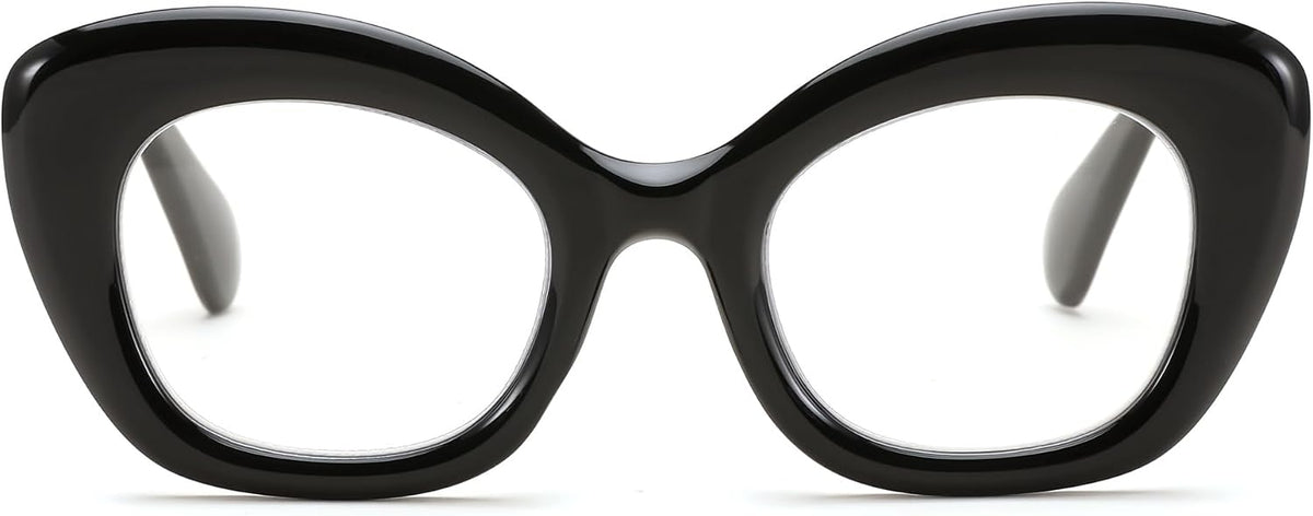 商品图片 5 | B0D93TT2FX | FEISEDY Reading Glasses for Women Fashion Cat Eye Blue Light Blocking Glasses Anti- Glare Digital Eyestrain Readers B0139