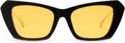ÉÌƷͼƬ 2 | B0D6W5FR7W | FEISEDY Retro Square Cat Eye Sunglasses for Women Trendy Big Shades Vintage Sun Glasses B0164