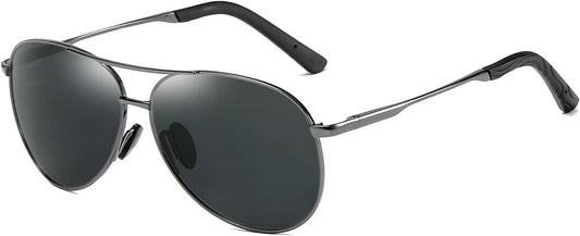 Default Title | B09T6JMXGQ | FEISEDY Polarized Aviator Sunglasses for Men Women Classic Pilot Sun Glasses with Spring Hinge B2294