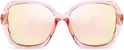 ÉÌƷͼƬ 94 | B079GSTW1D | FEISEDY Polarized Women Square Sunglasses Sparkling Composite Shiny Frame B2289
