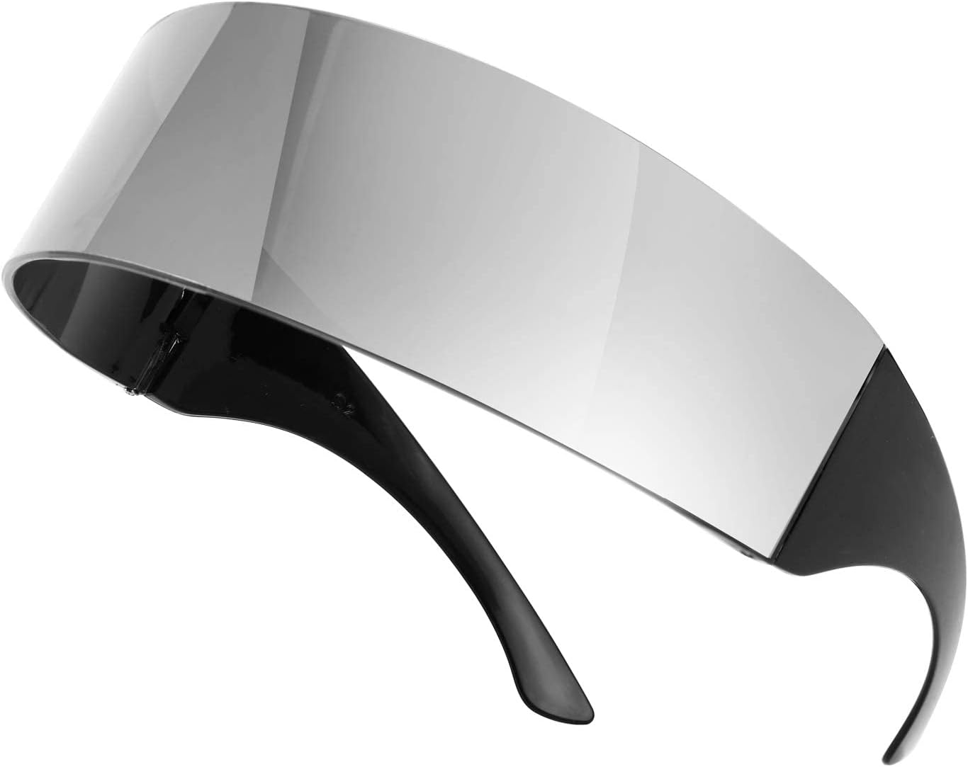 商品图片 25 | B08THY8CBQ | FEISEDY 80s Futuristic Cyclops Cyber Visor Sunglasses Men Women Punk Style Cosplay B2740
