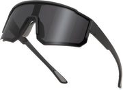Black Frame Grey Lens / Medium | B0D95X8PLN | FEISEDY Kids Sunglasses Youth Baseball Polarized Sunglasses Sports Lightweight TR90 Frame Boys Girls Cycling B0213