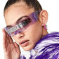 商品图片 51 | B08THY8CBQ | FEISEDY 80s Futuristic Cyclops Cyber Visor Sunglasses Men Women Punk Style Cosplay B2740