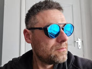 ÉÌƷͼƬ 3 | B0B6HWK6X1 | FEISEDY Classic Steampunk Sunglasses for Men Women Retro Round Gothic Shades Eyewear UV400 Protection B2957