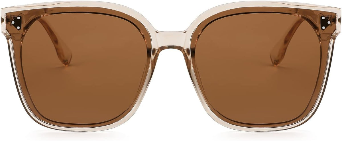 ÉÌƷͼƬ 33 | B0BB2BM9KF | FEISEDY Sunglasses Womens, Oversized Retro Square Polarized Sunglasses, Trendy Shades UV400 B2901