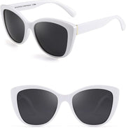 ÉÌƷͼƬ 28 | B07M9V125F | FEISEDY Polarized Vintage Sunglasses American Womens Square Jackie O Cat Eye Sunglasses B2451