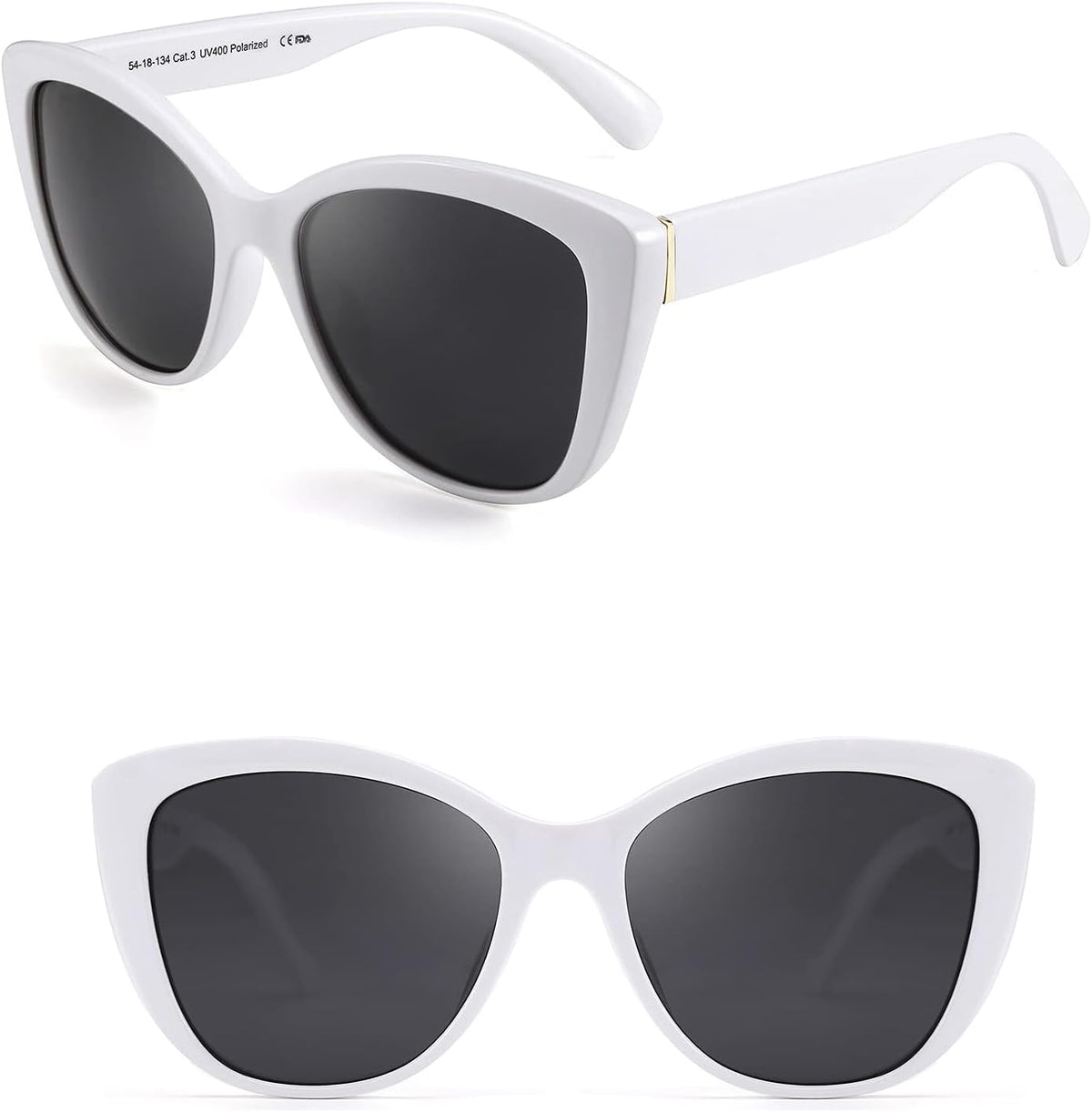 ÉÌƷͼƬ 28 | B07M9V125F | FEISEDY Polarized Vintage Sunglasses American Womens Square Jackie O Cat Eye Sunglasses B2451