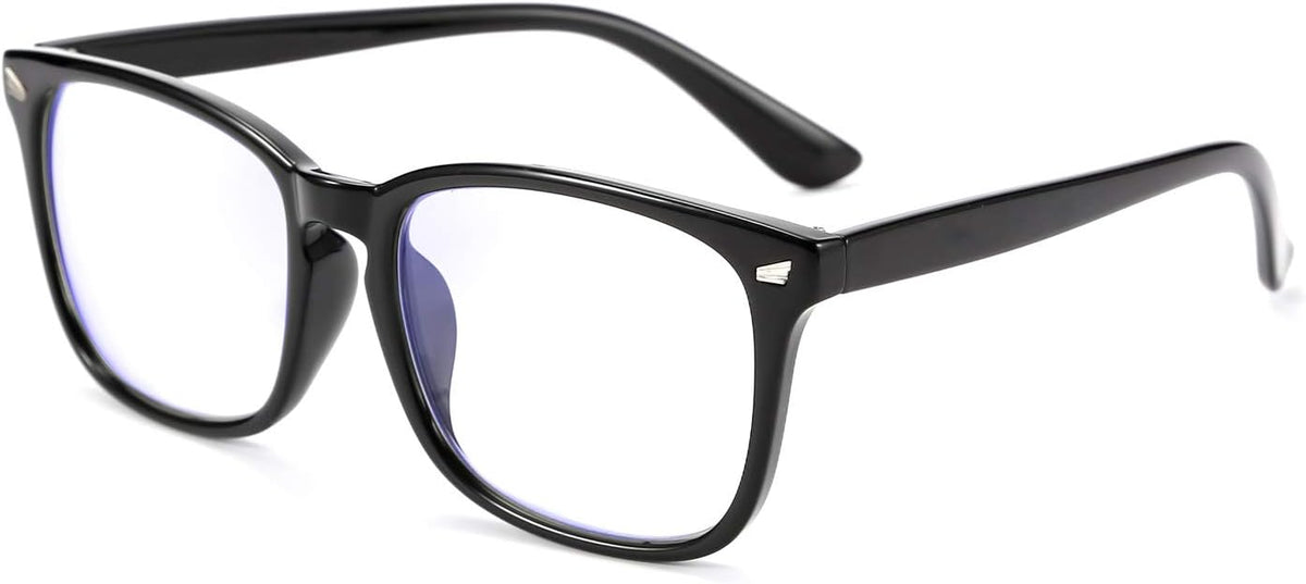 Black / 3.0 x | B07Z1KH9JJ | FEISEDY Vintage Reading Blue Light Blocking Glasses Women Men Reader Spring Hinge Glasses B2519