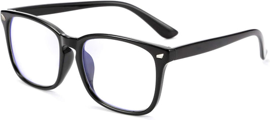 Black / 3.0 x | B07Z1KH9JJ | FEISEDY Vintage Reading Blue Light Blocking Glasses Women Men Reader Spring Hinge Glasses B2519