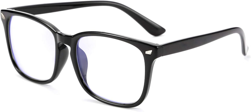 Black / 3.0 x | B07Z1KH9JJ | FEISEDY Vintage Reading Blue Light Blocking Glasses Women Men Reader Spring Hinge Glasses B2519