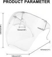 商品图片 6 | B09JVKPWMN | FEISEDY Kids Full Cover Face Visor Shield Sunglasses Protective B2829
