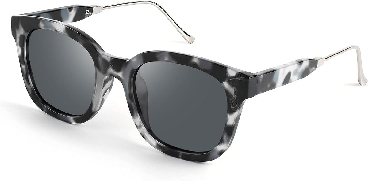 ÉÌƷͼƬ 2 | B08KXMJ9LV | FEISEDY Square Polarized Sunglasses Women Men Retro Trendy Shades UV400 Lenses B2624