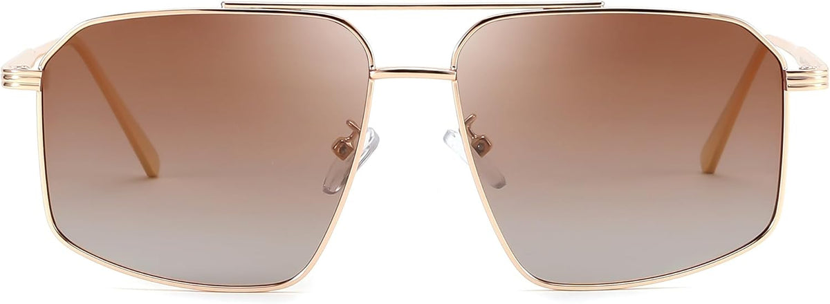 ÉÌƷͼƬ 13 | B0GQY2S7JF | FEISEDY Vintage Polarized Aviator Sunglasses Men Women Classic American Gradient Lens UV400 Protection B0273