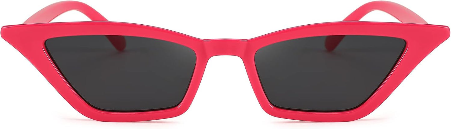 商品图片 122 | B079KYQYT3 | FEISEDY Small Cat Eye Sunglasses Vintage Square Shade Women Eyewear B2291