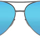 商品图片 5 | B09T61YYSM | FEISEDY Polarized Aviator Sunglasses for Men Women Classic Pilot Sun Glasses with Spring Hinge B2294