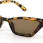 Leopard / Tea Lens / 53 Millimeters | B079KZ67XN | FEISEDY Small Cat Eye Sunglasses Vintage Square Shade Women Eyewear B2291