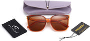 ÉÌƷͼƬ 46 | B0871BKMTN | FEISEDY Oversized Polarized Sunglasses - UV400 Protection, Square Fashion Sun Glasses for Outdoor & Daily B2600