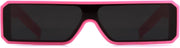 ÉÌƷͼƬ 7 | B0CSSKCR8W | FEISEDY Rectangle Sunglasses for Women Men Fashion Slim Futuristic Sunglasses Small Y2K Stylish Shades B0121