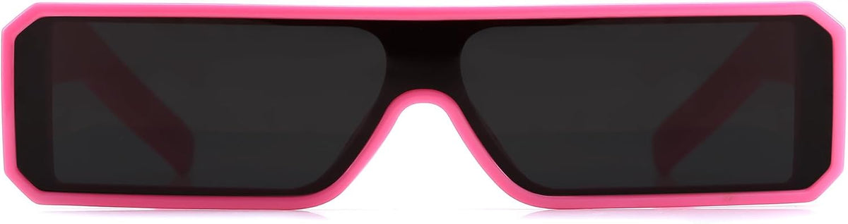 ÉÌƷͼƬ 7 | B0CSSKCR8W | FEISEDY Rectangle Sunglasses for Women Men Fashion Slim Futuristic Sunglasses Small Y2K Stylish Shades B0121