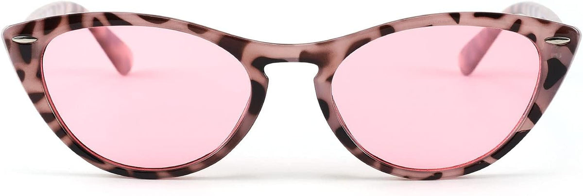 ÉÌƷͼƬ 16 | B08B8G5GR9 | FEISEDY Retro Cat Eye Sunglasses Women Men Vintage Small Cateye UV400 Sunglasses B2617