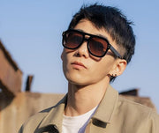 ÉÌƷͼƬ 68 | B09KV1MSHN | FEISEDY Aviator Sunglasses For Women Men Square Chunky Trendy Eyewear B2846