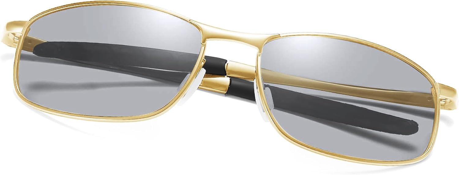 商品图片 42 | B07GSRV2H5 | FEISEDY Rectangle Polarized Square Sunglasses for Men Women B2444