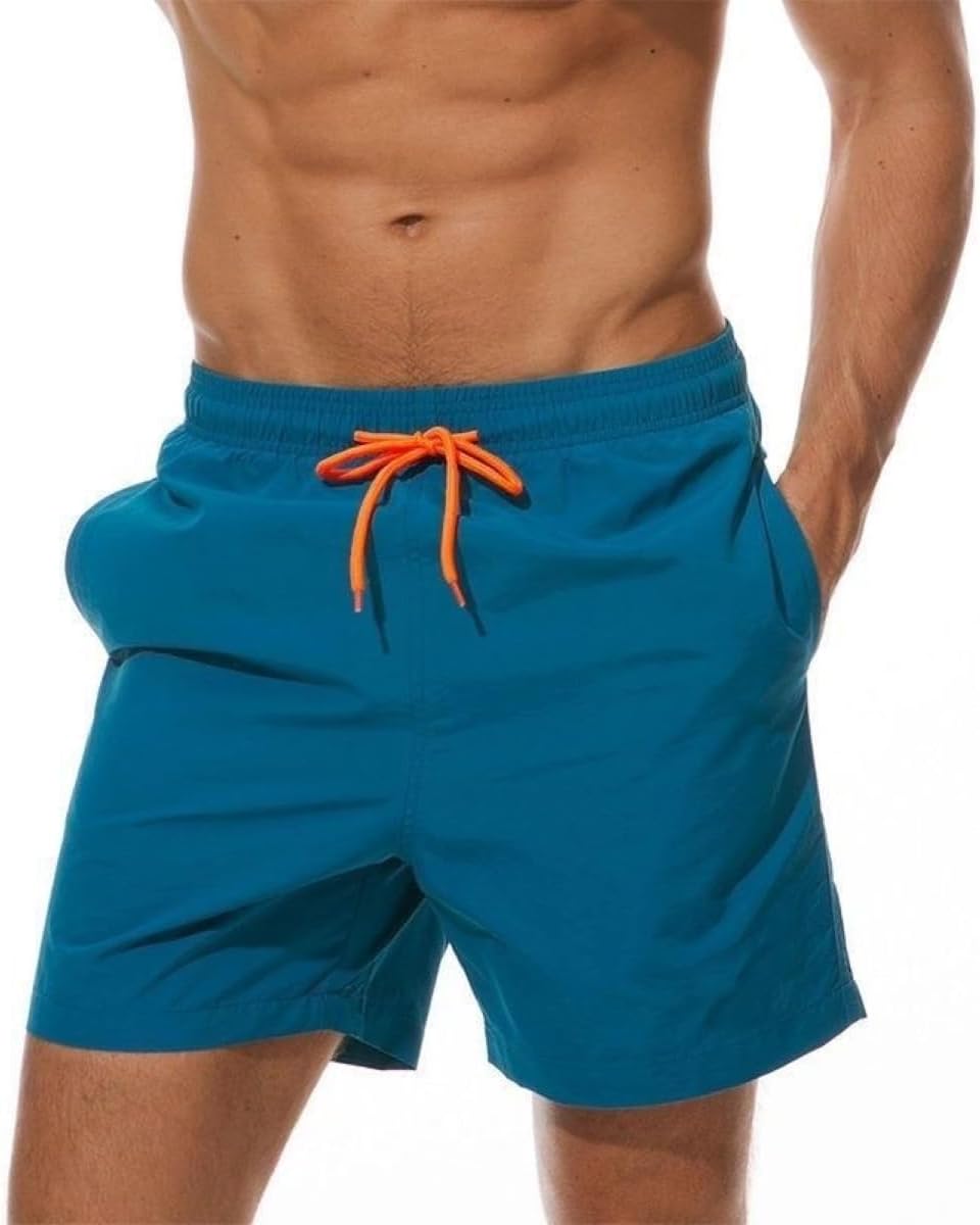 商品图片 2 | B0H4Q8LFHV | Men's Swim Trunks - Quick Dry Swimwear, Mens Swim Suit Beach Shorts with Pockets for Beach